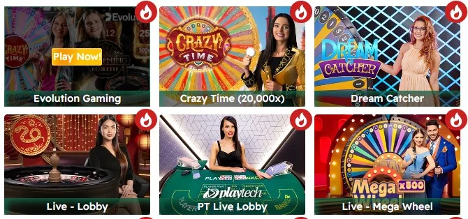 live casino image