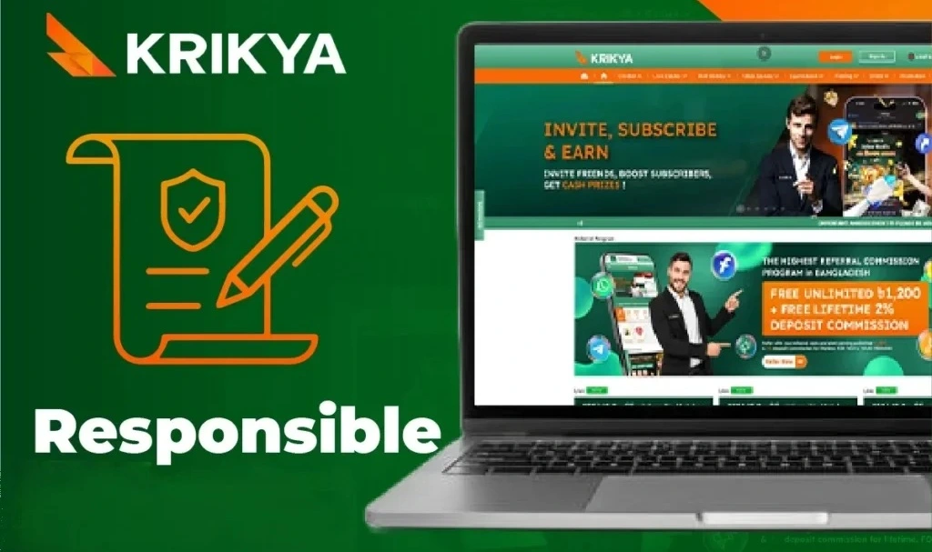 Krikya Responsible Gaming Support